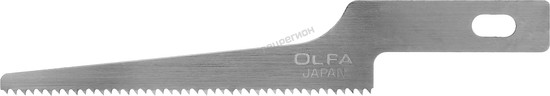 Фотография Лезвия OLFA пильные для ножа AK-4, 6х66,5(43,5)х0,35мм, 3шт OL-KB4-NS/3