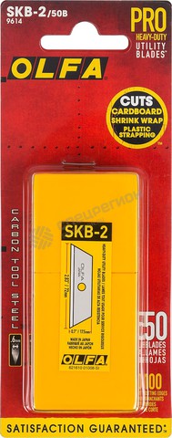 Фотография Лезвие OL-SKB-2/50B OLFA специальное, для "SK-4", 17,5мм, 50шт