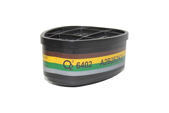 Фотография Фильтр противогазовый О2 6402 A2B2E2K2