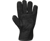 Перчатки ПОТОК SN24012 из спилка черные