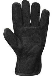 Перчатки ПОТОК SN24012 из спилка черные