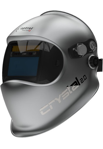 Фотография Щиток (маска) сварщика Optrel Crystal 2.0 2/4-12 серебристый 1006.900