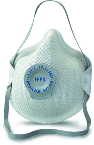 Фотография Полумаска фильтрующая (респиратор) Moldex Classic 2555 FFP3 NR D с клапаном