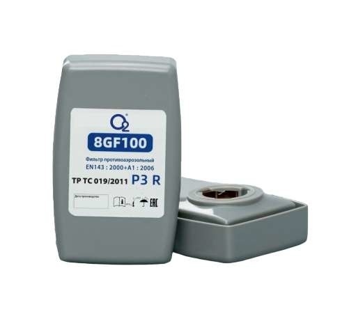 Фотография Фильтр противоаэрозольный О2 8GF100 P3