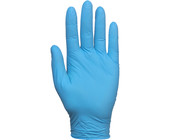 Перчатки Foxy Gloves нитриловые одноразовые неопудренные голубые 5 гр