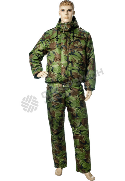 Фотография Куртка утепленная Альфа 2 зеленая КМФ