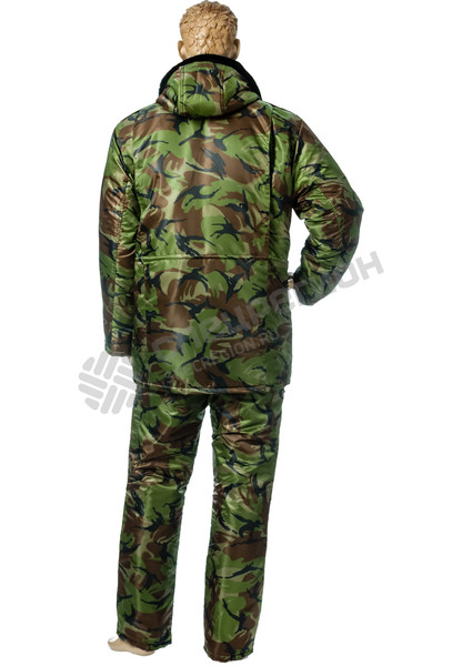 Фотография Куртка утепленная Норд зеленая КМФ