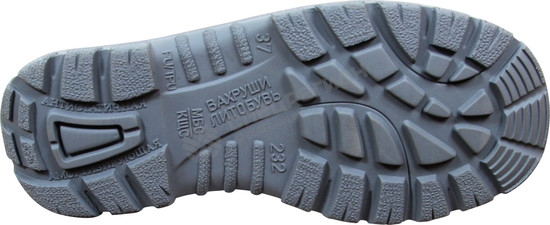 Фотография Ботинки кожаные зимние ВЛО 302 T УИ искусственный мех ПУ/ТПУ