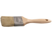 Кисть плоская STAYER  "UNIVERSAL-LUX", светлая натуральная щетина, деревянная ручка, 50мм 01053-050