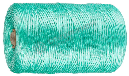Фотография Шпагат 50033-500 ЗУБР многоцелевой полипропиленовый, зеленый, d=1,8 мм, 500 м, 50 кгс, 1,2 ктекс