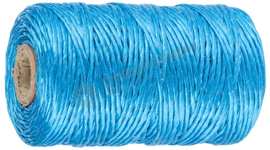 Фотография Шпагат 50035-110 ЗУБР многоцелевой полипропиленовый, синий, d=1,8 мм, 110 м, 50 кгс, 1,2 ктекс