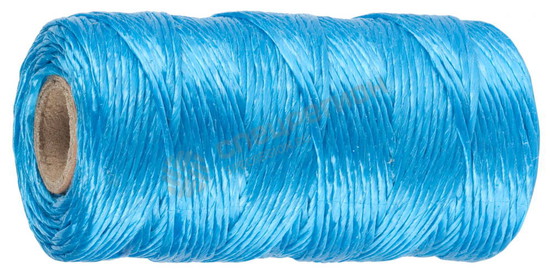 Фотография Шпагат 50075-060 STAYER многоцелевой полипропиленовый, синий, 800текс, 60м