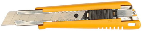 Фотография Нож OLFA OL-EXL c выдвижным лезвием, с автофиксатором, 18мм