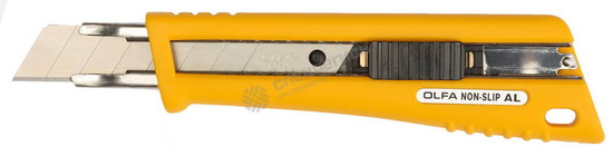 Фотография Нож OLFA с выдвижным лезвием, со специльным покрытием, автофиксатор, 18мм OL-NL-AL