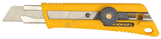 Фотография Нож OLFA с выдвижным лезвием, со специльным покрытием, фиксатор, 18мм OL-NOL-1