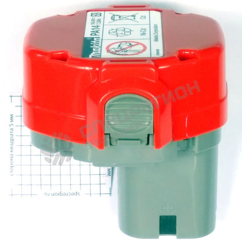 Фотография Аккумулятор Makita PA14 14,4В 1,3Ач Ni-Cd