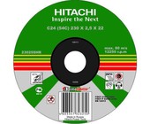 Круг зачистной Луга Hitachi 180х6х22 А24 по мет.