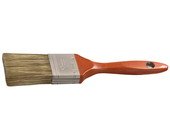 Кисть плоская STAYER "LASUR - LUX", деревянная ручка, смешанная щетина, 50мм 01051-050