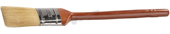 Фотография Кисть 01057-75 овальная STAYER  "UNIVERSAL-ARTEX", светлая натуральная щетина, деревянная ручка, 75м