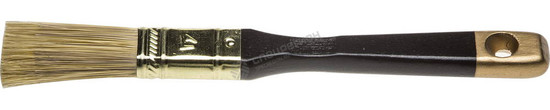 Фотография Кисть плоская STAYER  "AQUA-KANEKARON", искусственная щетина, деревянная ручка, 20мм 0106-020