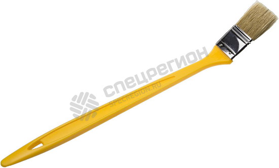 Фотография Кисть радиаторная STAYER "UNIVERSAL-MASTER", светлая натуральная щетина, пластмассовая ручка, 25мм 0