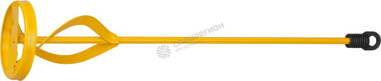 Фотография Миксер STAYER "MASTER" для красок металлический, шестигранный хвостовик, крашенный, 80х400мм 06019-0