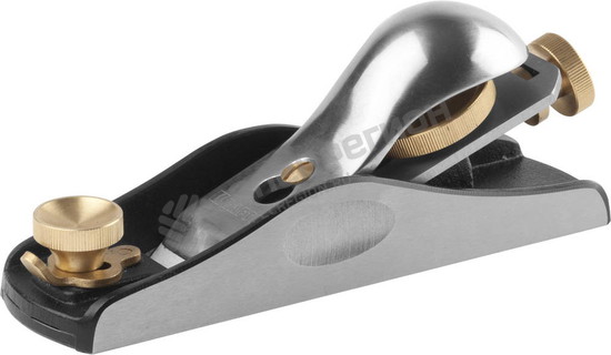 Фотография Рубанок KRAFTOOL Premium серии "PRO" металлический, рукоятка – Бубинга, модель “9”, 160х44мм, нож 35