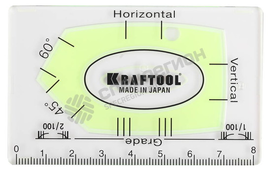 Фотография Уровень 1-34869 KRAFTOOL "МИНИ" "SUPER CARD", 6 в 1, 80х50мм