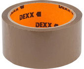 Лента 12057-50-50_z01 DEXX клеящая упаковочная, коричневая, 40мкм, 48мм х 50м