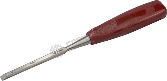 Фотография Стамеска 18094-08 ЗУБР "МАСТЕР" с пластмассовой ручкой, 8мм