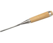 Стамеска-долото 18096-06 ЗУБР "ЭКСПЕРТ" с деревянной ручкой, хромованадиевая, 6мм