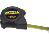 Рулетка Stayer 2-34126-03-16_z01 "AUTOLOCK", корпус с резиновым напылением, автостоп, 3мх16мм