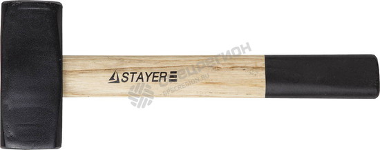 Фотография Кувалда 2010-15 STAYER "MASTER" кованая с деревянной ручкой, 1,5кг
