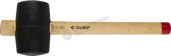 Фотография Киянка 2050-75_z01 ЗУБР "МАСТЕР" резиновая с деревянной ручкой, 0,68кг, 75мм