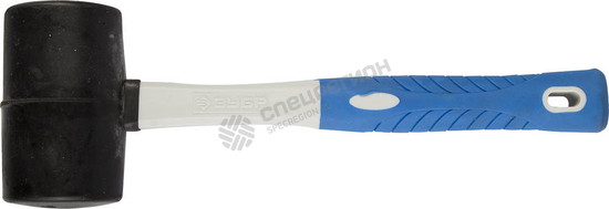 Фотография Киянка 2053-75_z01 ЗУБР "ЭКСПЕРТ" резиновая со стеклопластиковой ручкой, 75мм
