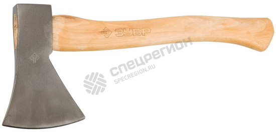 Фотография Топор 20629-08 ЗУБР "ЭКСПЕРТ" кованый, с рукояткой из орешника, 800г