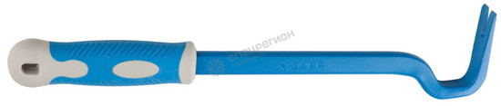 Фотография Гвоздодер ЗУБР "ЭКСПЕРТ" кованый, усиленный, 22х12мм, с обрезин. Ручкой, 320мм 21605