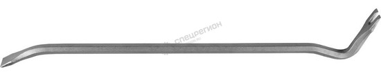 Фотография Лом-гвоздодер 2168-60 ЗУБР "МАСТЕР" оцинкованный, шестигранный профиль, 600мм