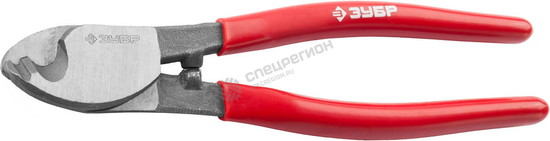 Фотография Кабелерез ЗУБР"МАСТЕР"для резки неброн кабеля из цв металлов, цельнокованые из Ст 55,кабель сечением