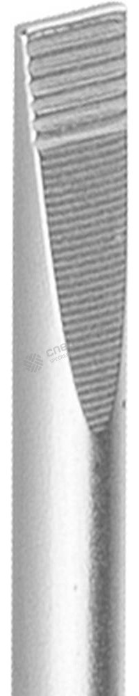 Фотография Отвертка KRAFTOOL "EXPERT", Cr-Mo-V сталь, двухкомпонентная противоскользящая рукоятка, SL, 3,0x80мм