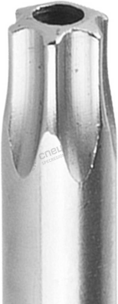 Фотография Отвертка KRAFTOOL "EXPERT", Cr-Mo-V сталь, двухкомпонентная противоскользящая рукоятка, TORX Hole, №