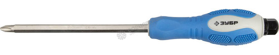 Фотография Отвертка 25272-3-150 ЗУБР "АВТО-ЭКСПЕРТ", ударная, сквозной Cr-Mo стержень с усилителем под ключ, дв