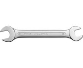 Ключ KRAFTOOL "EXPERT" гаечный рожковый, Cr-V сталь, хромированный, 19х22мм 27033-19-22