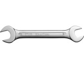 Ключ KRAFTOOL "EXPERT" гаечный рожковый, Cr-V сталь, хромированный, 24х27мм 27033-24-27