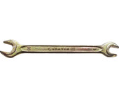 Ключ STAYER "MASTER" гаечный рожковый, 8х10мм 27038-08-10