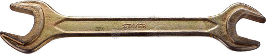 Фотография Ключ STAYER "MASTER" гаечный рожковый, 27х30мм 27038-27-30