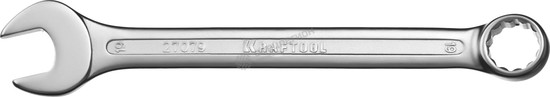 Фотография Ключ 27079-19 комбинированный KRAFTOOL , Cr-V, хромированное покрытие, 19х239мм