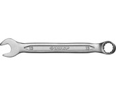 Ключ ЗУБР "МАСТЕР" гаечный комбинированный, Cr-V сталь, хромированный, 13мм 27087-13