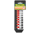 Набор 27860-H8_z01 KRAFTOOL  "EXPERT QUALITAT" Торцовые головки "SUPER LOCK", 1/4", 6-13мм, 8 предме