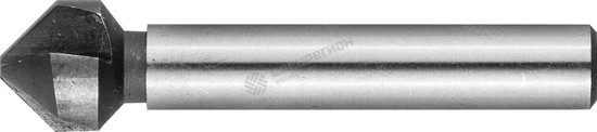 Фотография Зенкер 29730-5  ЗУБР "ЭКСПЕРТ" конусный с 3-я реж. кромками, сталь P6M5, d 10,4х50мм, цилиндрич.хв. 